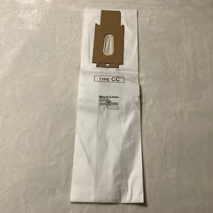 4 New type CC sweeper bags micro liner 2 ply filter system